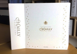 Packaging sur mesure coffret Champagne Mailly