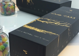 Packaging personnalisé sur mesure etuis Champagne Trichet